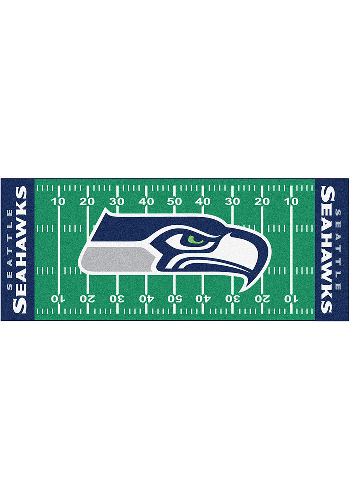 Seattle Seahawks 30x72 Runner Rug Interior Rug