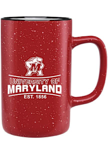 Maryland Terrapins Tall Camper Ceramic Mug - Red