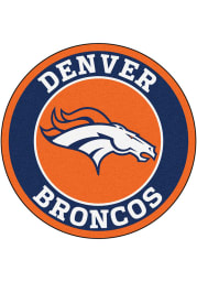 Denver Broncos 26 Roundel Interior Rug