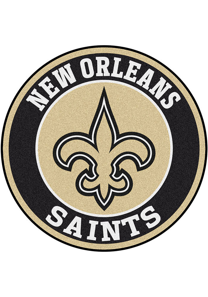 New Orleans Saints 26 Roundel Interior Rug