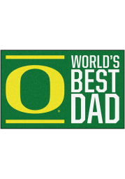 Oregon Ducks Worlds Best Dad 19x30 Starter Interior Rug