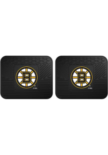 Sports Licensing Solutions Boston Bruins Backseat Utility mats Car Mat - Black