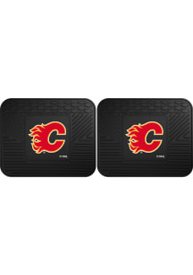Sports Licensing Solutions Calgary Flames Backseat Utility mats Car Mat - Black