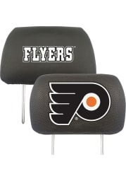 Sports Licensing Solutions Philadelphia Flyers 10x13 Head Rest Auto Head Rest Cover - Black
