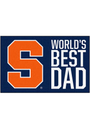 Syracuse Orange Worlds Best Dad 19x30 Starter Interior Rug