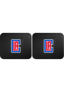 Sports Licensing Solutions Los Angeles Clippers Backseat Utility Mats Car Mat - Black