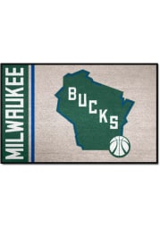 Milwaukee Bucks 19x30 Starter Interior Rug