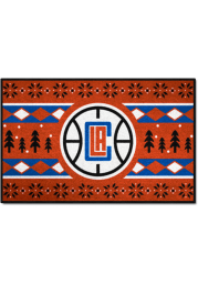 Los Angeles Clippers 19x30 Holiday Sweater Starter Interior Rug