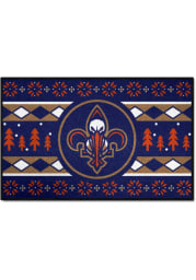 New Orleans Pelicans 19x30 Holiday Sweater Starter Interior Rug