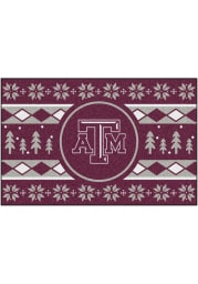 Texas A&M Aggies 19x30 Holiday Sweater Starter Interior Rug