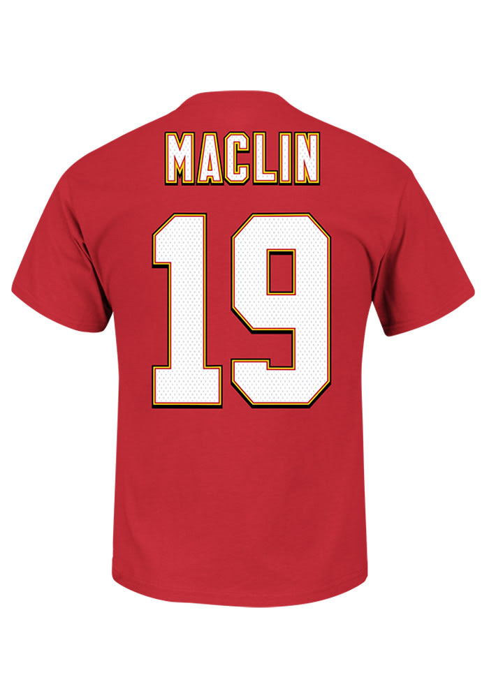 Jeremy Maclin Kansas City Chiefs Red Eligible Receiver Short Sleeve Player T Shirt