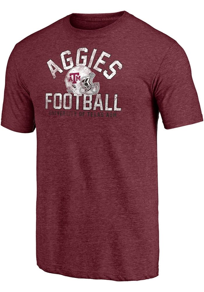 Texas A&M Aggies Football Elite Offense Short Sleeve Fashion T Shirt ...