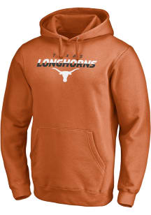 Texas Longhorns Mens Burnt Orange Elevate Play Long Sleeve Hoodie