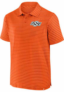 Oklahoma State Cowboys Mens Orange Victory Calls Short Sleeve Polo