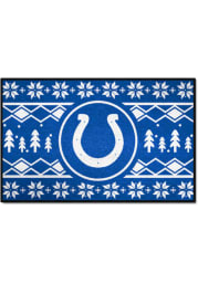 Indianapolis Colts 19x30 Holiday Sweater Starter Interior Rug