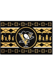 Pittsburgh Penguins 19x30 Holiday Sweater Starter Interior Rug