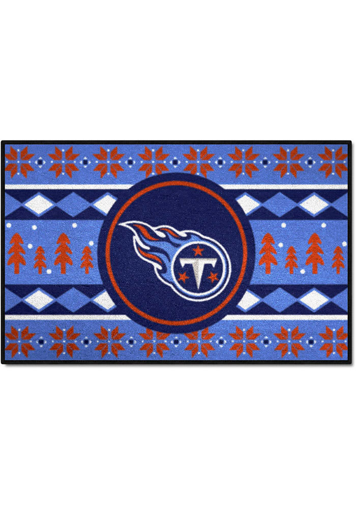 Tennessee Titans 19x30 Holiday Sweater Starter Interior Rug