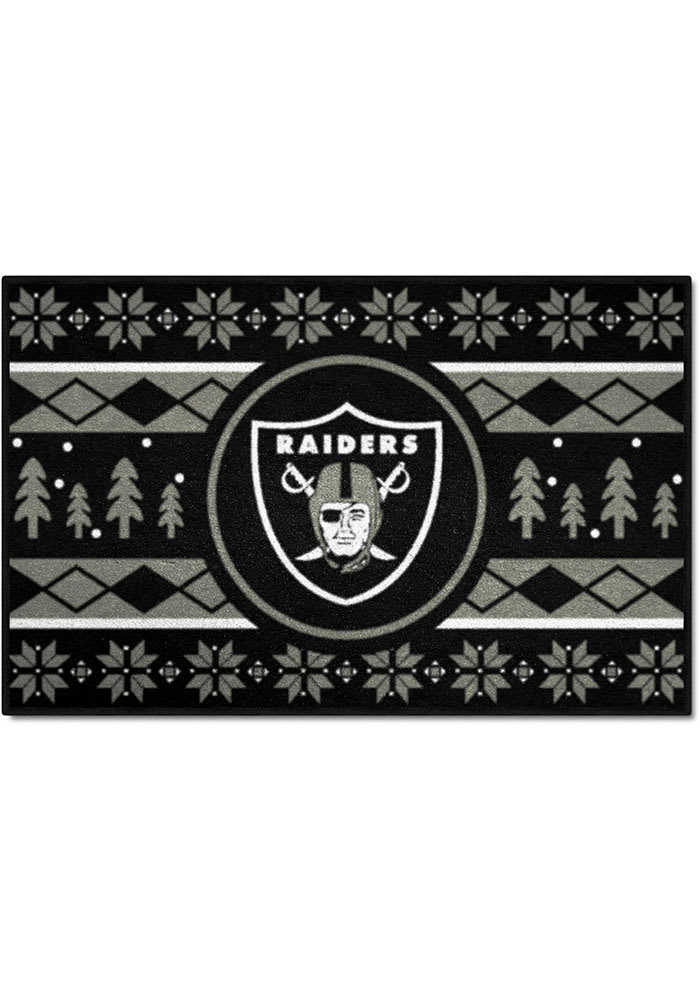 Oakland Athletics Holiday Sweater Starter Mat 19x30