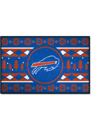 Buffalo Bills 19x30 Holiday Sweater Starter Interior Rug
