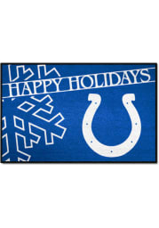 Indianapolis Colts 19x30 Holiday Starter Interior Rug