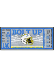 Los Angeles Chargers 30x72 Ticket Runner Interior Rug