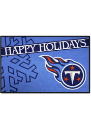 Tennessee Titans 19x30 Holiday Starter Interior Rug