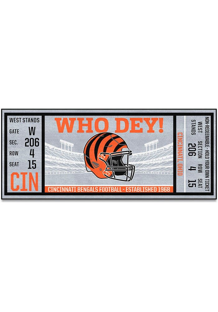 Cincinnati Bengals Holiday Sweater Starter Mat