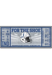 Indianapolis Colts 30x72 Ticket Runner Interior Rug