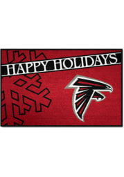 Atlanta Falcons 19x30 Holiday Starter Interior Rug