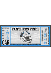 Carolina Panthers 30x72 Ticket Runner Interior Rug