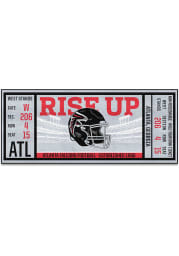 Atlanta Falcons 30x72 Ticket Runner Interior Rug