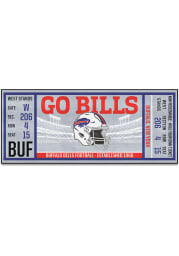Buffalo Bills 30x72 Ticket Runner Interior Rug