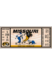 Missouri Tigers 30x72 Ticket Runner Interior Rug
