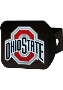 Ohio State Buckeyes Black Car Accessory Hitch Cover