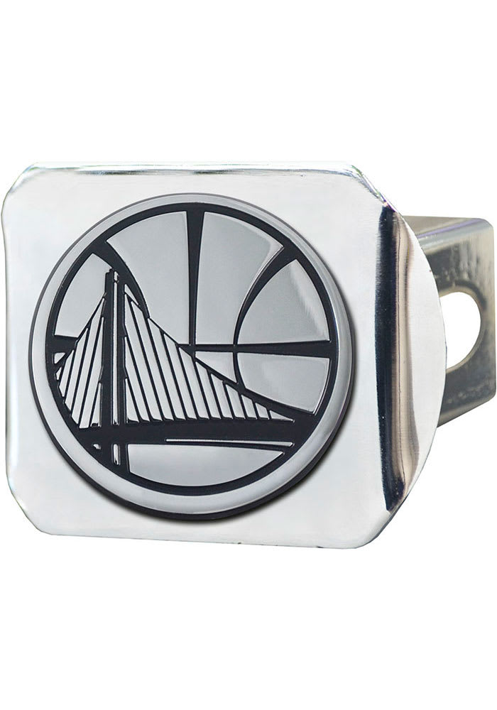 Golden State Warriors Black Color Hitch Cover