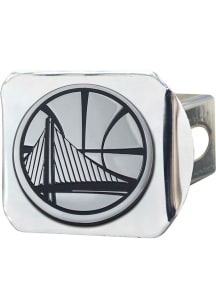 Golden State Warriors Chrome Car Accessory Hitch Cover