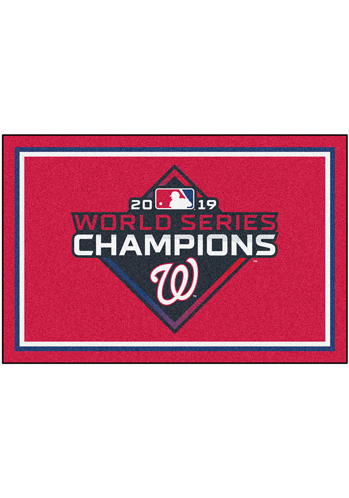 Washington Nationals 2019 World Series Champions 5x8 Interior Rug