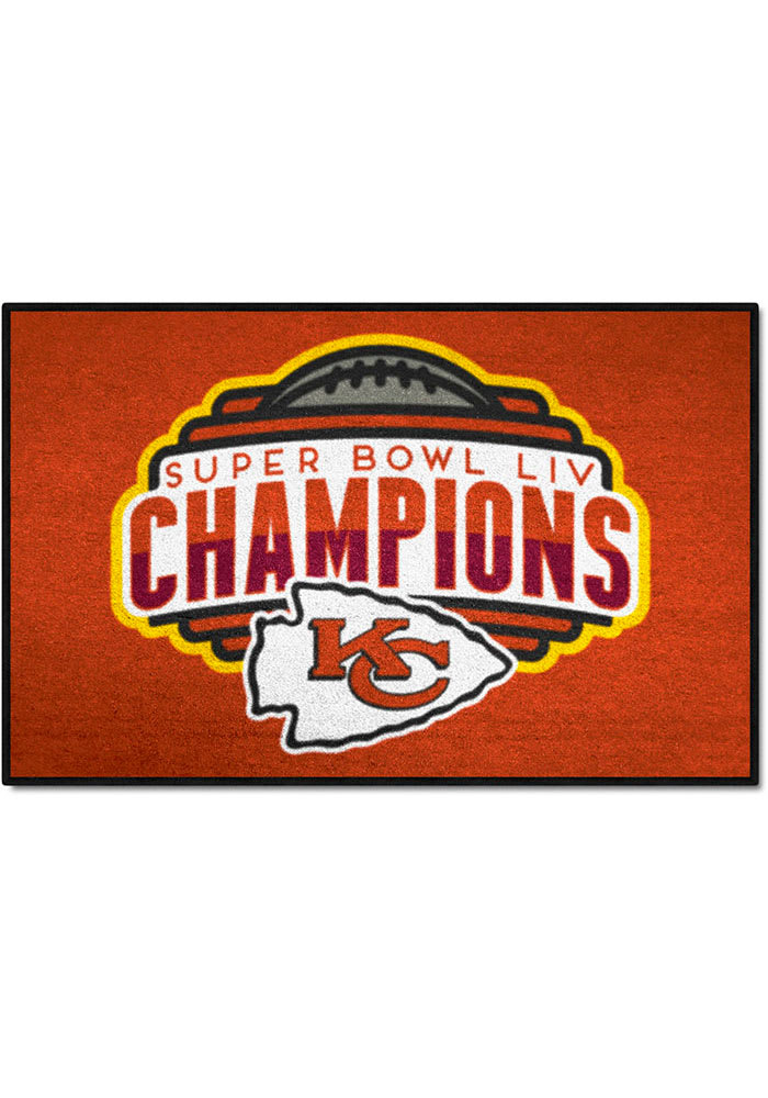 Kansas City Chiefs Super Bowl LIV Champions Starter Interior Rug