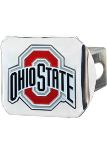 Ohio State Buckeyes Chrome Car Accessory Hitch Cover