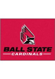 Ball State Cardinals 34x42 Starter Interior Rug