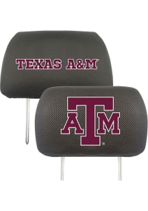 Sports Licensing Solutions Texas A&amp;M Aggies Universal Auto Head Rest Cover - Black