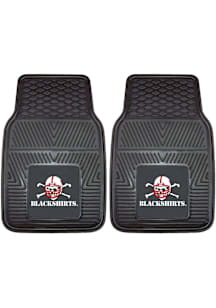 Sports Licensing Solutions Nebraska Cornhuskers 14x17 2 Piece Logo Utility Car Mat - Black