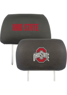Sports Licensing Solutions Ohio State Buckeyes Universal Auto Head Rest Cover - Black
