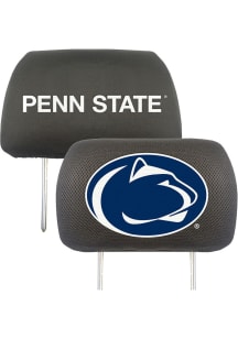 Sports Licensing Solutions Penn State Nittany Lions Universal Auto Head Rest Cover - Black