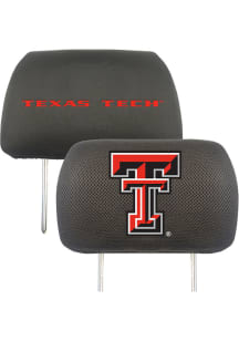 Sports Licensing Solutions Texas Tech Red Raiders Universal Auto Head Rest Cover - Black