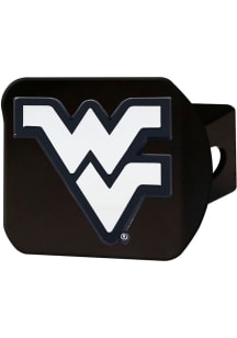 West Virginia Mountaineers Black Car Accessory Hitch Cover