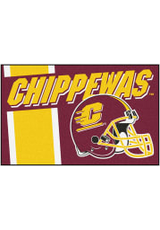 Central Michigan Chippewas 19x30 Uniform Starter Interior Rug