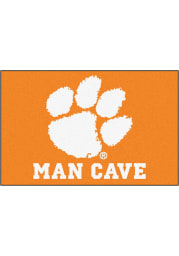 Clemson Tigers 19x30 Man Cave Starter Interior Rug