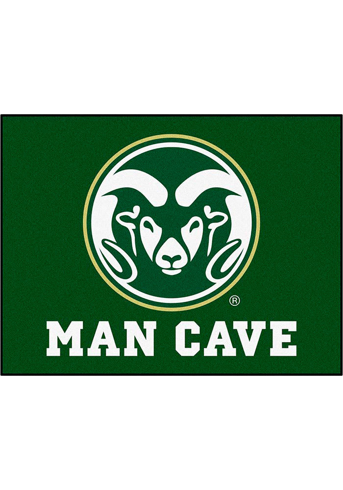 Colorado State Rams 34x42 Man Cave All Star Interior Rug