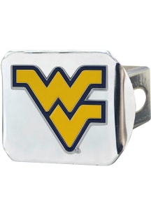 West Virginia Mountaineers Chrome Car Accessory Hitch Cover